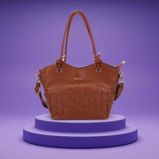 Mochi Women Brown Casual Shoulder Bag (SKU: 66-756-12-10)