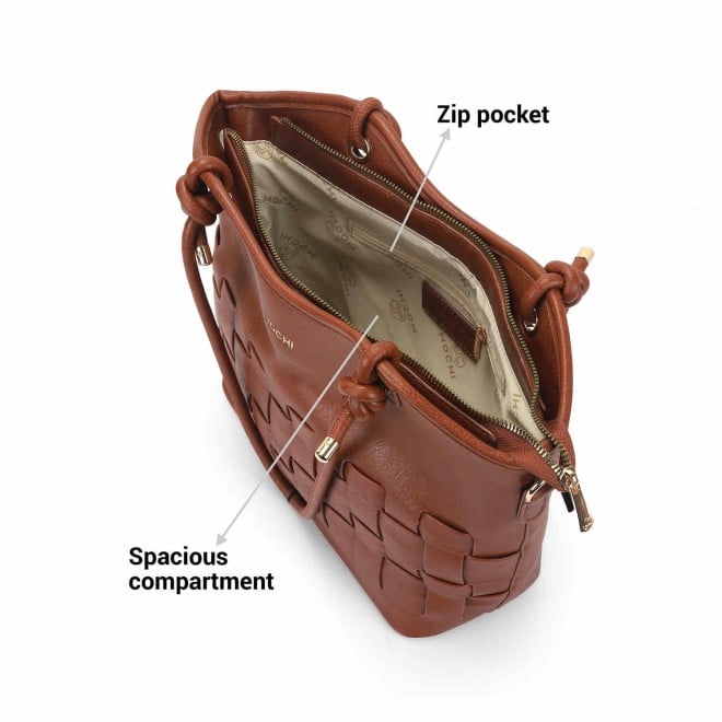 Mochi Women Brown Casual Shoulder Bag (SKU: 66-756-12-10)