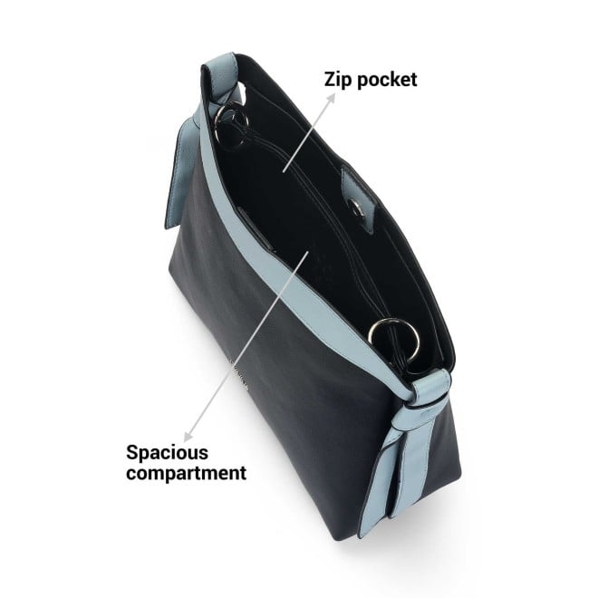 Mochi Women Black Casual Sling Bag (SKU: 66-757-11-10)
