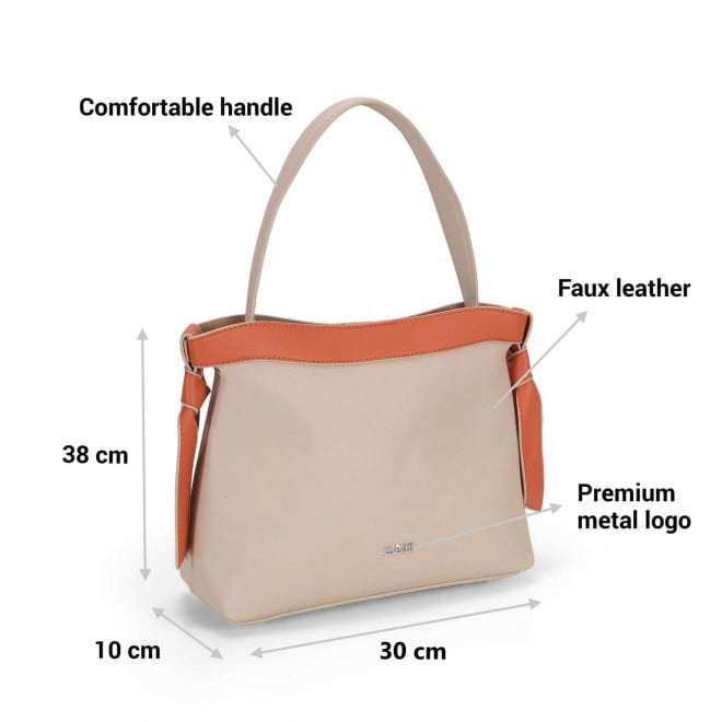 Mochi Women Beige Casual Sling Bag (SKU: 66-757-20-10)