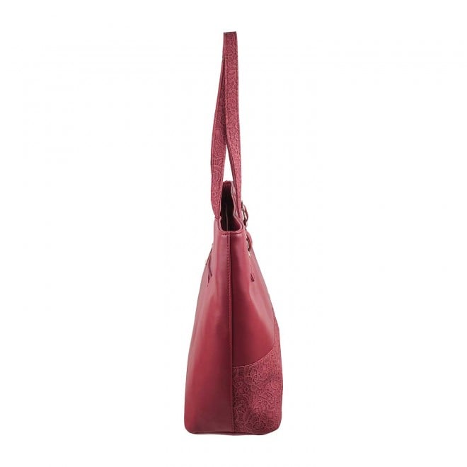 Mochi Women Maroon Hand Bags Tote bag (SKU: 66-76-44-10)