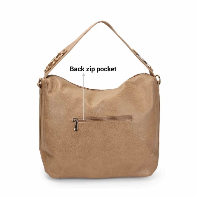 Mochi Women Beige Casual Shoulder Bag (SKU: 66-760-20-10)