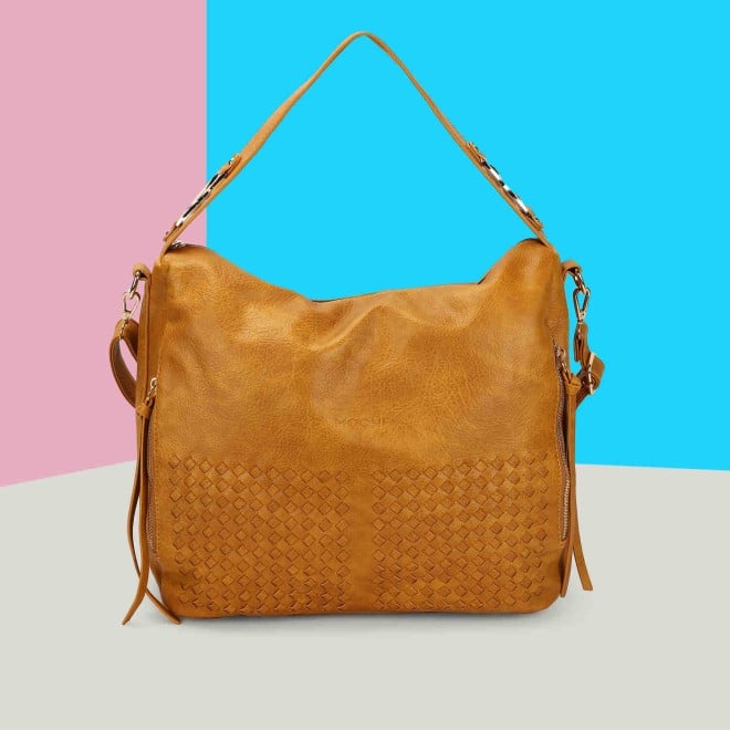 Mochi Women Yellow Casual Shoulder Bag (SKU: 66-760-33-10)