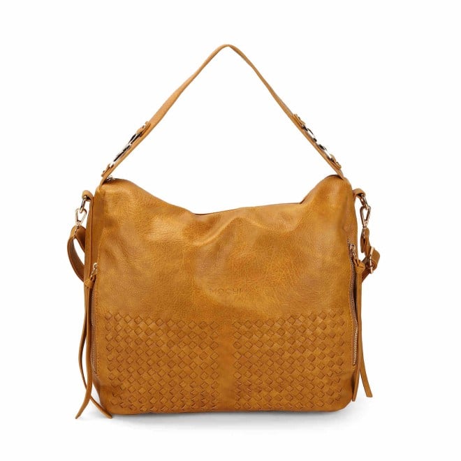Mochi Women Yellow Casual Shoulder Bag (SKU: 66-760-33-10)