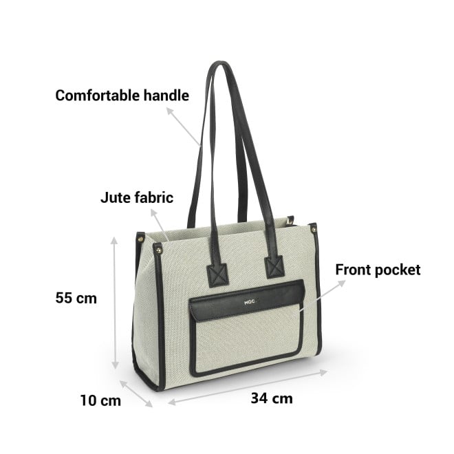 Mochi Women Black Tote Bag (SKU: 66-761-11-10)