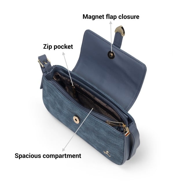 Mochi Women Blue Hand Bags Shoulder Bag (SKU: 66-763-45-10)