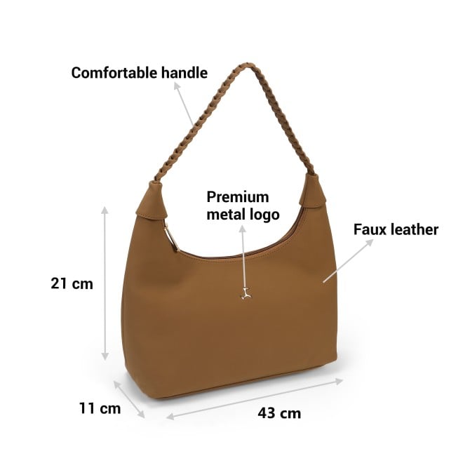 Mochi Women Tan Hand Bags Hobo Bags (SKU: 66-765-23-10)