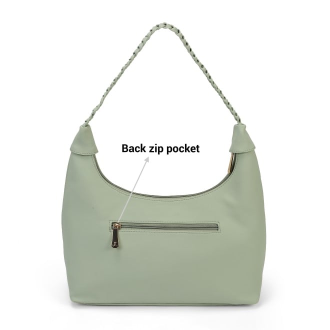 Mochi Women Light-green Hand Bags Hobo Bags (SKU: 66-765-60-10)