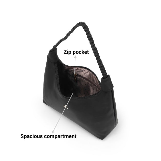 Mochi Women Black Hand Bags Hobo Bags (SKU: 66-765-11-10)