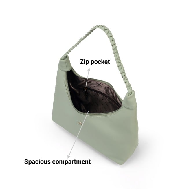 Mochi Women Light-green Hand Bags Hobo Bags (SKU: 66-765-60-10)