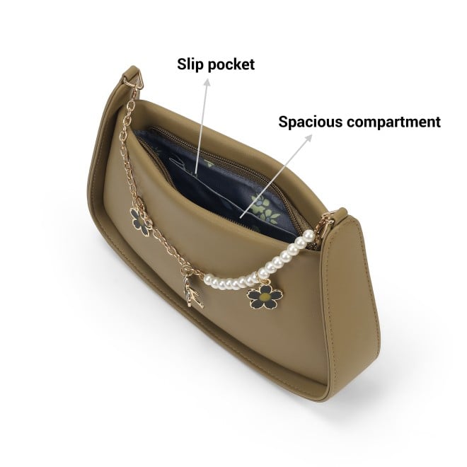 Mochi Women Olive Hand Bags Shoulder Bag (SKU: 66-769-49-10)