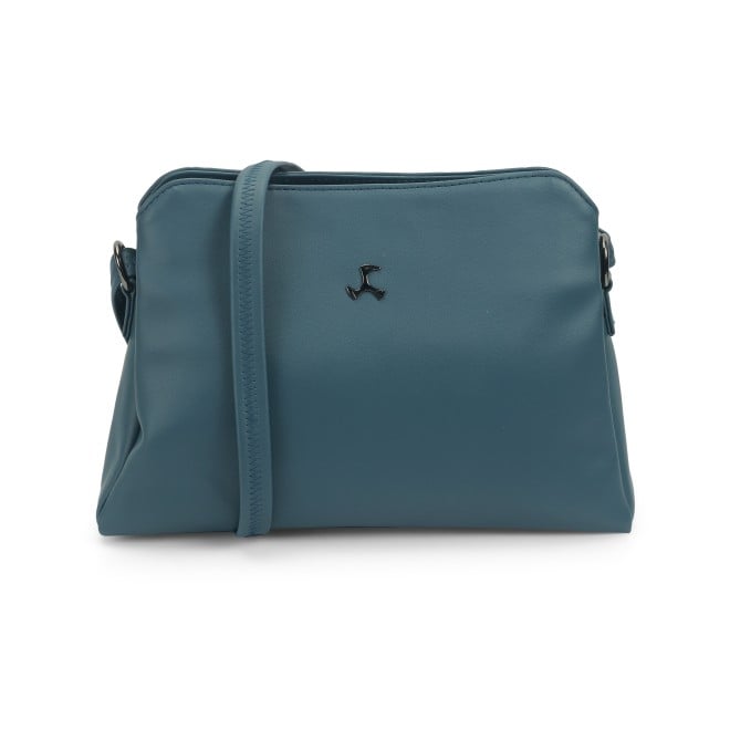 Mochi Women Blue Hand Bags Zip Top Sling (SKU: 66-771-45-10)