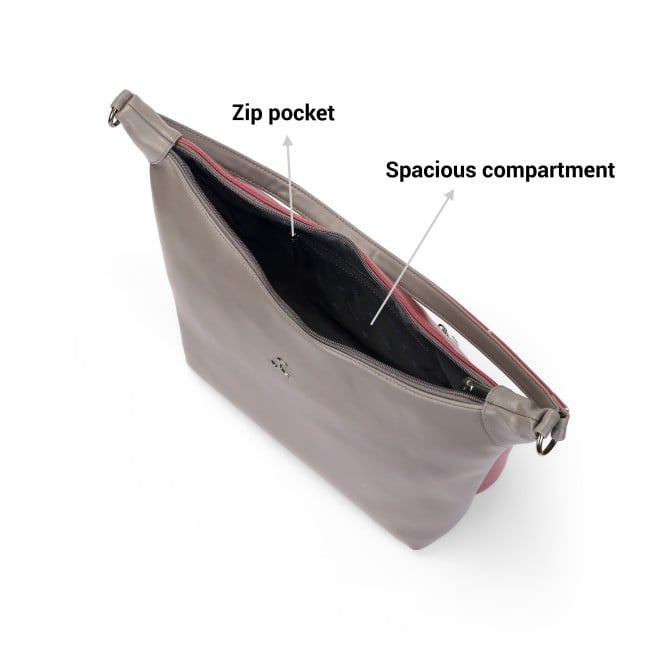 Mochi Women Grey Hand Bags Shoulder Bag (SKU: 66-772-14-10)