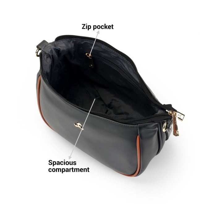 Mochi Women Black Hand Bags Shoulder Bag (SKU: 66-773-11-10)