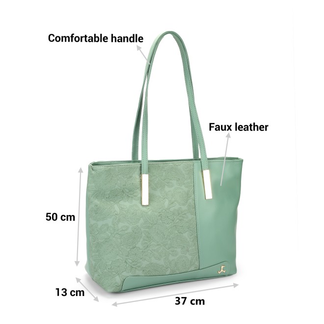 Mochi Women Green Hand Bags Tote bag (SKU: 66-7731-21-10)