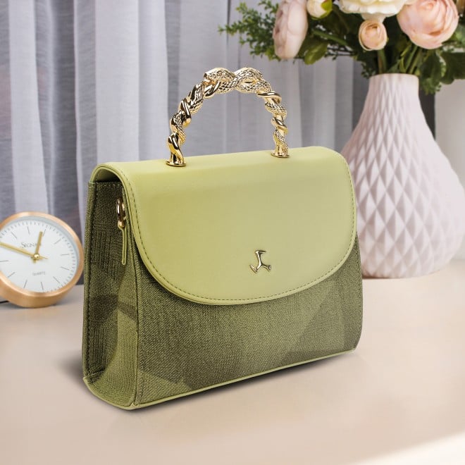 Mochi Women Light-green Satchel Bag (SKU: 66-774-60-10)