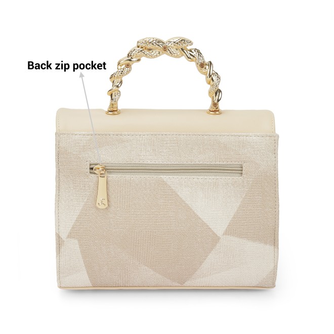 Mochi Women Beige Satchel Bag (SKU: 66-774-20-10)