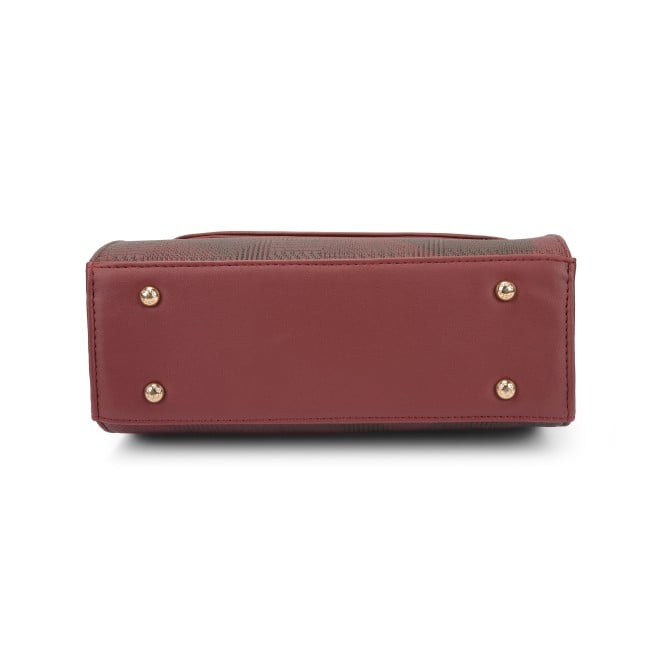 Mochi Women Maroon Satchel Bag (SKU: 66-774-44-10)