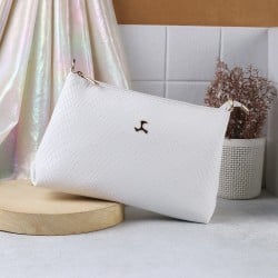 Women White Casual Sling Bag