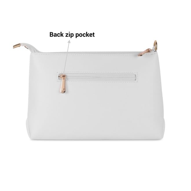 Mochi Women White Casual Sling Bag (SKU: 66-7751-16-10)