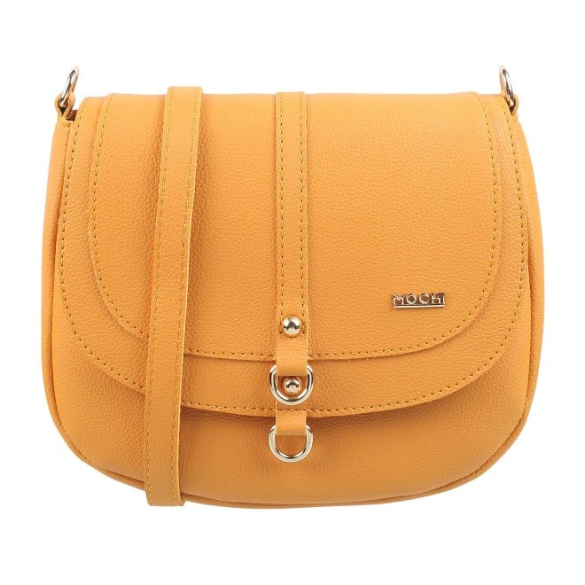 Yellow Women Flap Over Sling 