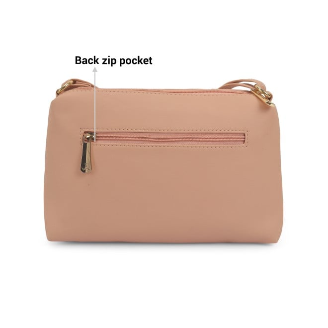 Mochi Women Pink Hand Bags Zip Top Sling (SKU: 66-779-24-10)