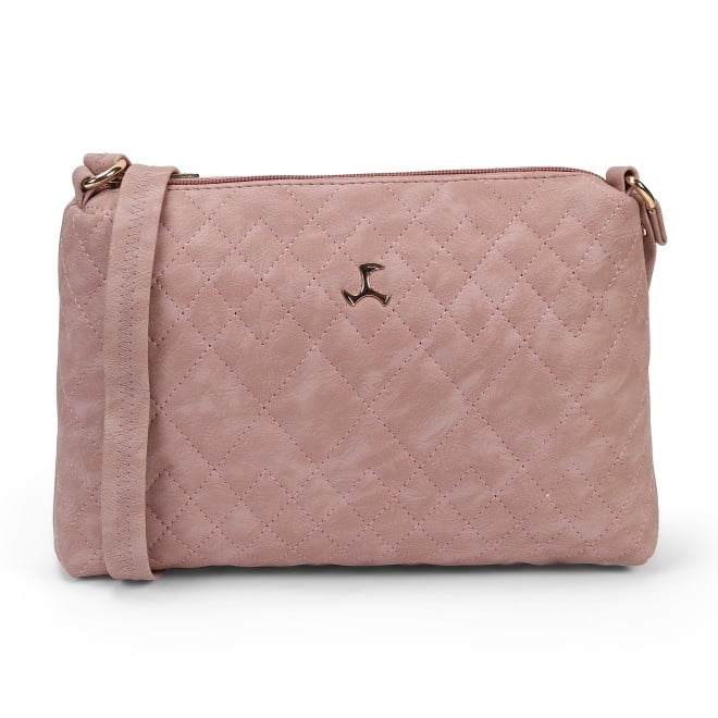 Mochi Women Pink Hand Bags Zip Top Sling