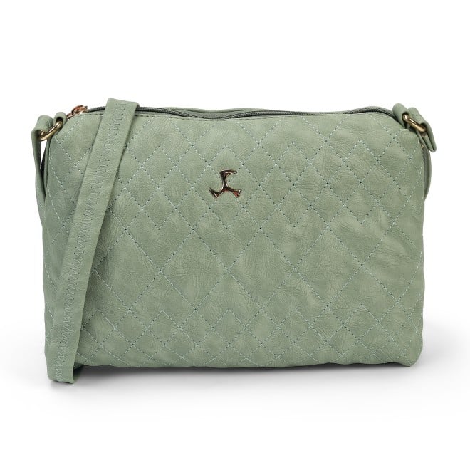 Mochi Women Light-green Hand Bags Zip Top Sling