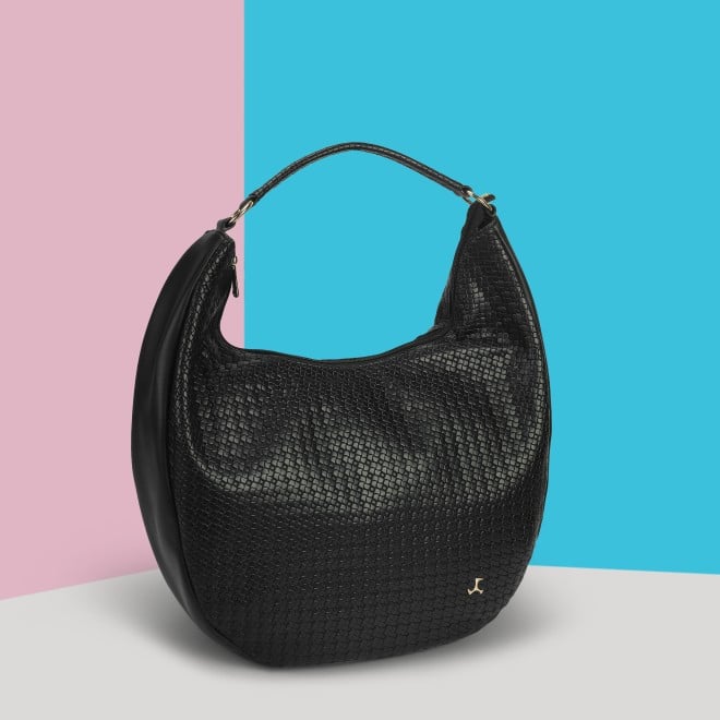 Mochi Women Black Hobo Bag