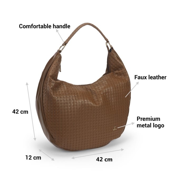 Mochi Women Brown Hobo Bag (SKU: 66-787-12-10)