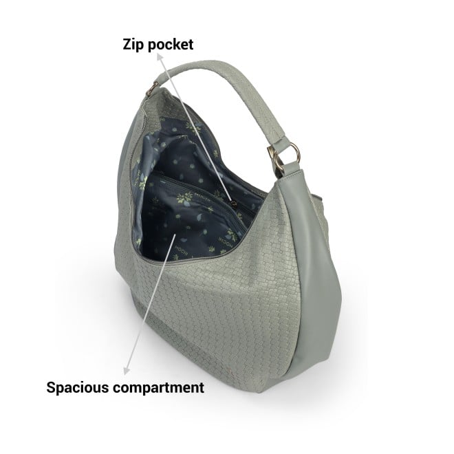 Mochi Women Grey Hobo Bag (SKU: 66-787-14-10)