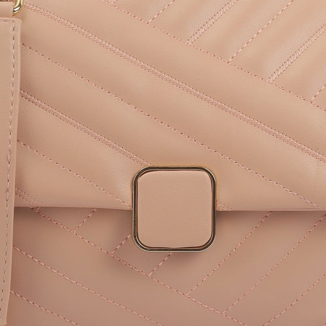 Mochi Women Pink Hand Bags Zip Top Sling (SKU: 66-793-24-10)