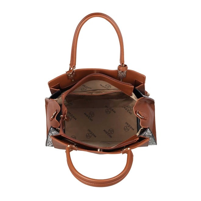 Mochi Women Brown Satchel Bag (SKU: 66-7970-12-10)