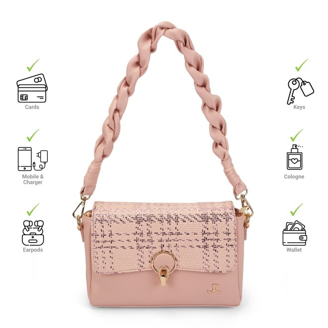 Mochi Women Pink Shoulder Bag (SKU: 66-798-24-10)
