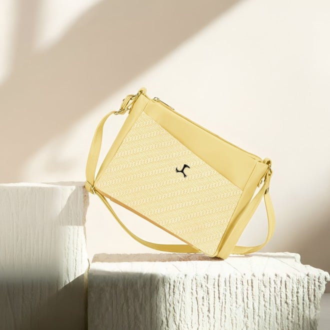 Mochi Women Yellow Sling Bag