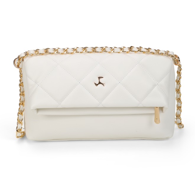 Mochi Women White Sling Bag