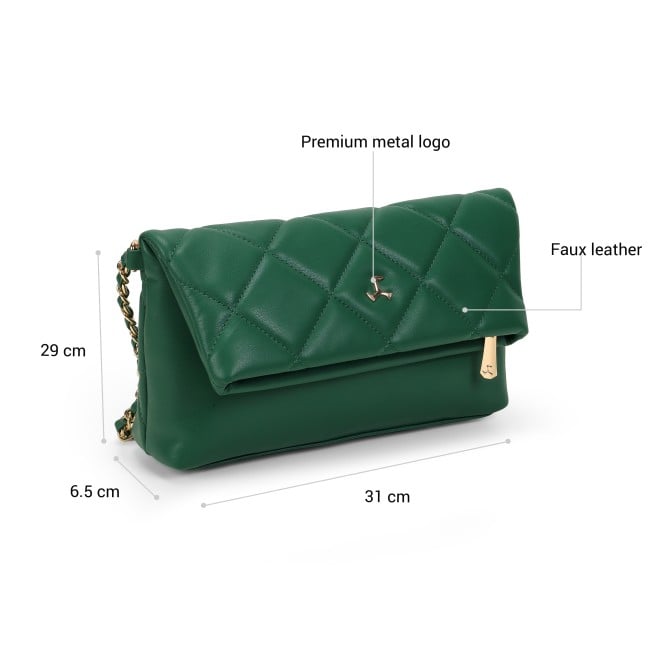 Mochi Women Green Sling Bag (SKU: 66-804-21-10)