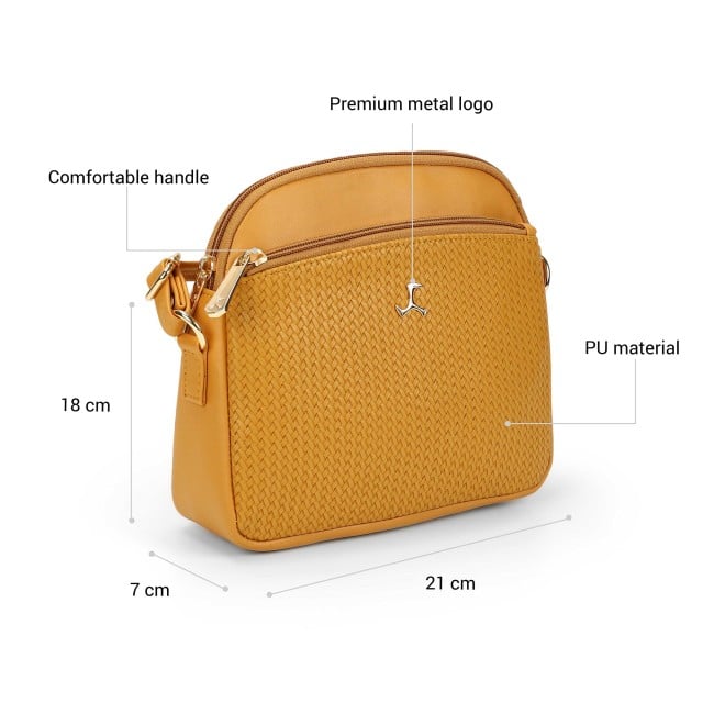 Mochi Women Yellow Sling Bag (SKU: 66-811-33-10)