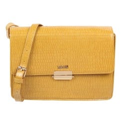 Women Yellow Flap Over Sling