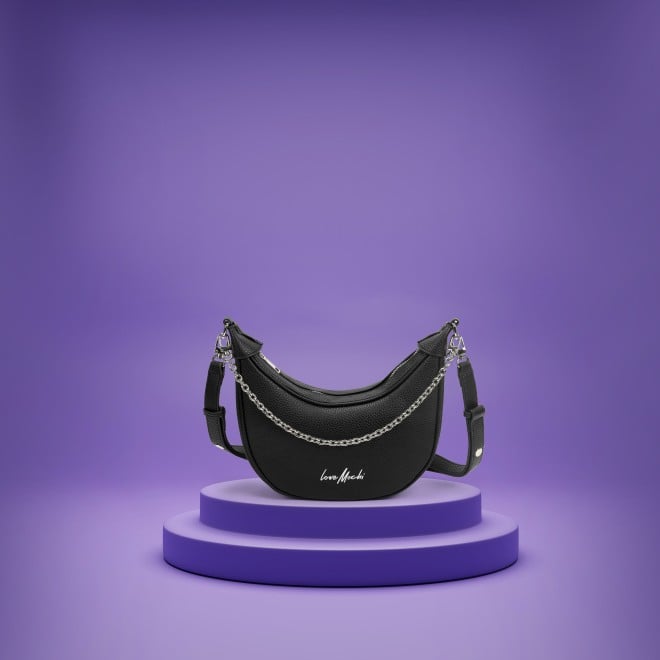 Mochi Women Black Sling Bag