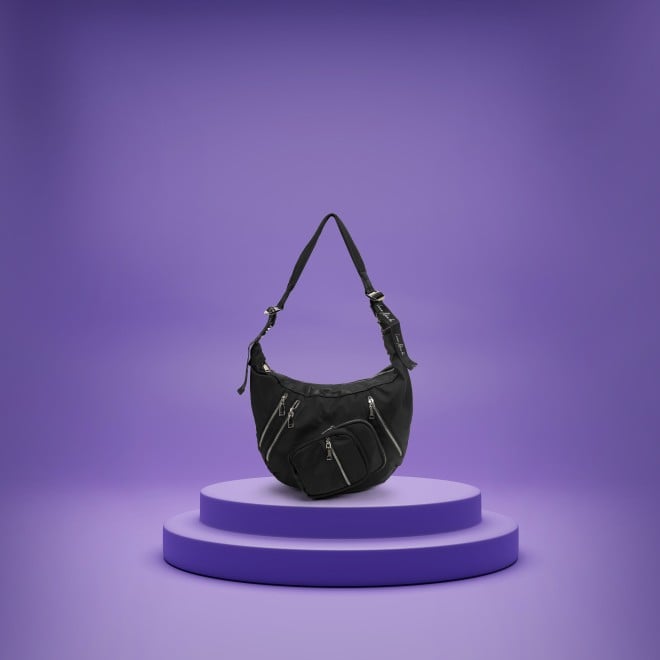 Mochi Women Black Sling Bag