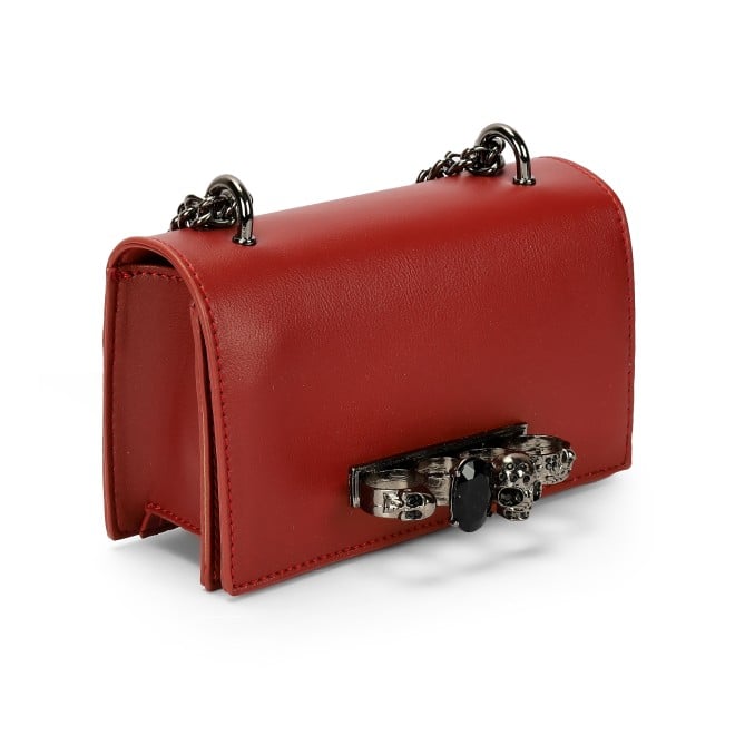 Mochi Women Maroon Sling Bag (SKU: 66-833-44-10)