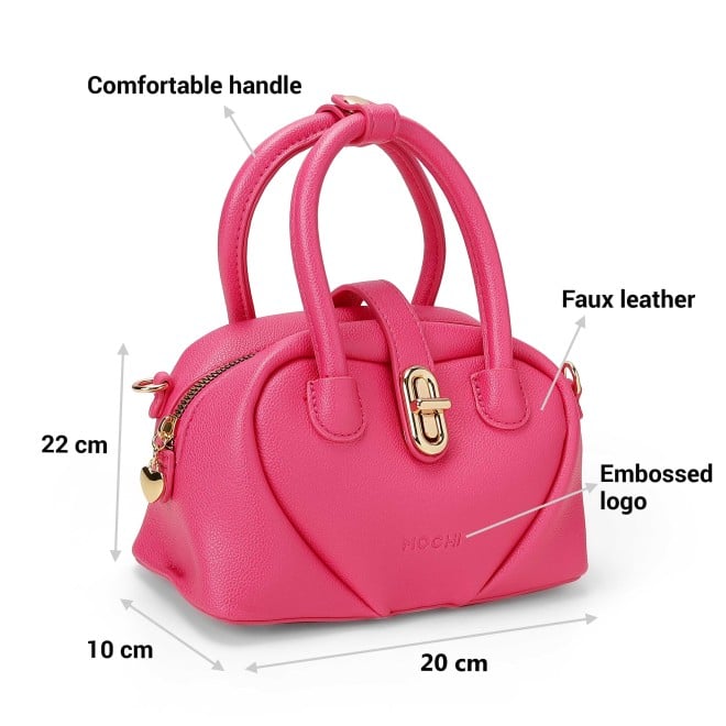 Mochi Women Pink Satchel Bags (SKU: 66-835-24-10)