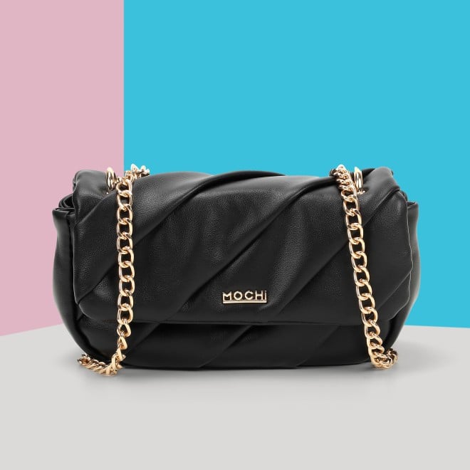 Mochi Women Black Sling Bag