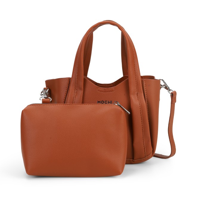 Mochi Women Tan Satchel Bag (SKU: 66-837-23-10)
