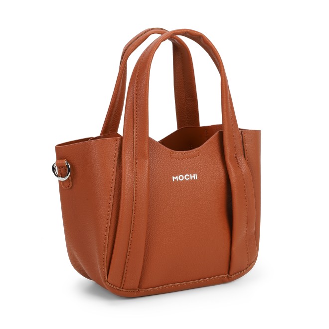 Mochi Women Tan Satchel Bag (SKU: 66-837-23-10)