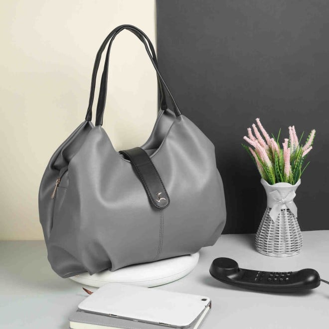 Mochi Women Grey Casual Shoulder Bag (SKU: 66-8375-14-10)