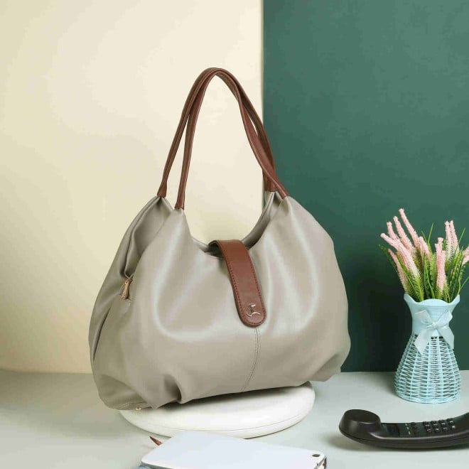 Mochi Women Beige Casual Shoulder Bag (SKU: 66-8375-20-10)