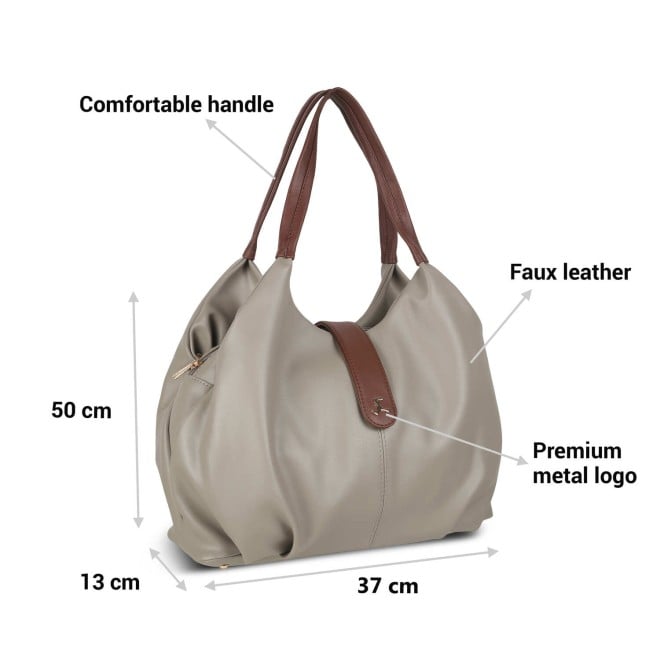 Mochi Women Beige Casual Shoulder Bag (SKU: 66-8375-20-10)