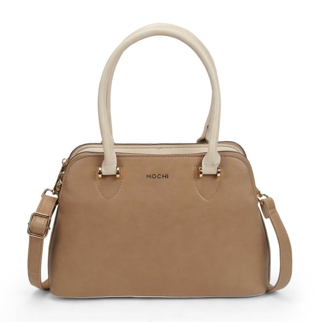 Mochi Women Khaki Satchel Bag (SKU: 66-838-62-10)